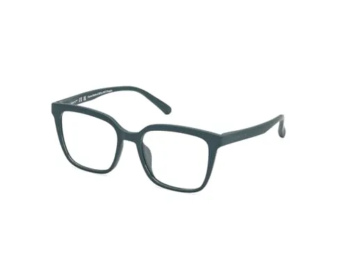 GANT Brillengestell (Model GA50012) für Unisex, Quadratisch, gefertigt aus Kunststoff (inklusive Brillenetui)