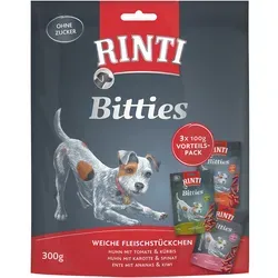 Rinti Hunde-Natursnacks Bitties Vorteilspack 3 x 100 g