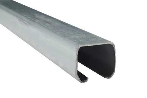 SCHARTEC Schiebetor Profil Laufschiene 2m - Schiebetüren-Eisenwaren, robuste Stahlkonstruktion für langlebigen Einsatz, ideal für Scheunentore und Terrassentüren