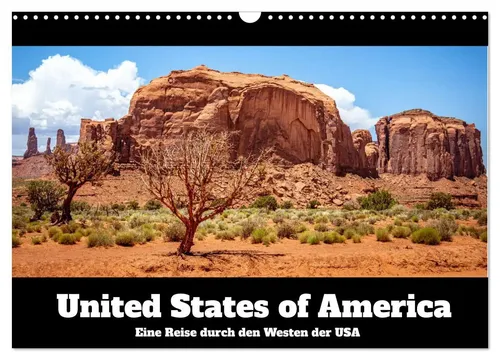 Dennis Westermann | United States of America - Eine Reise durch den Westen... - Kalender mit beeindruckenden Kunstmotiven aus Kalifornien, Arizona, Utah und Nevada. Ideal für Reisefans und Kunstliebhaber, 5. Edition 2025 von Calvendo.