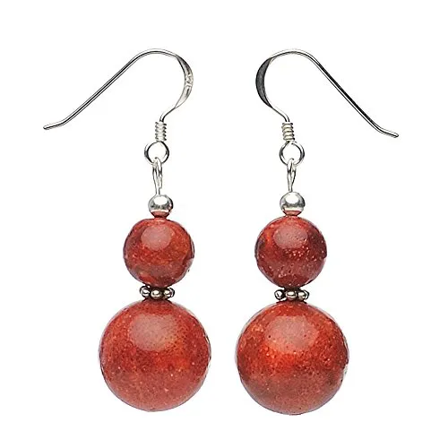 Ohrringe Rot von Schmuck Krone