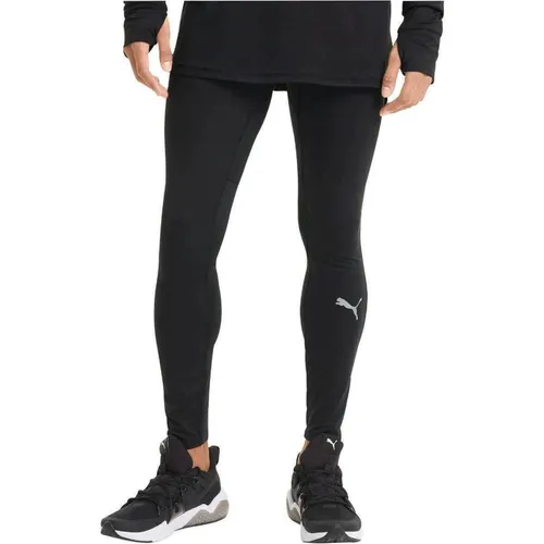 Puma Favourite Mens Running Tights Black Run Breathable Sports Training Jogging
