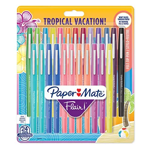 Paper Mate PM FLAIR M. TROPICAL VACATION BL24 PE