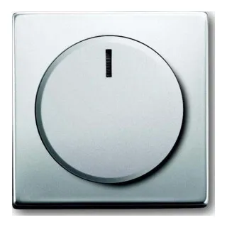 Busch-Jaeger 6540-866-102 C-Sch/Drehkn. SF Dimmer - Smart Home Dimmer aus hochwertigem Edelstahl mit transparentem Leuchtring. Ideal für individuelle Lichtsteuerung und modernes Design in Ihrem Zuhause.