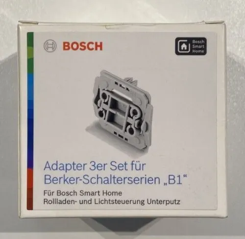 Bosch Adpater 3er Set für Berker-Schalterserien 