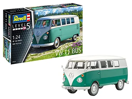 Revell RV 1:24 VW T1 Bus Modellbausatz von Revell