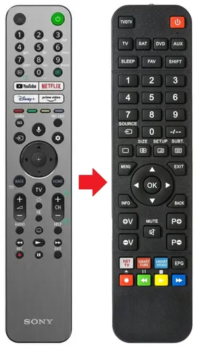 Fernbedienung passend für SONY XR85Z9J