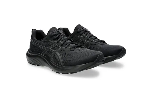 ASICS GEL-CONTEND 9 Laufschuhe, Gr. 43,5, schwarz - Laufschuhe mit ASICS GELTM-Technologie für optimale Dämpfung und sanftes Abrollen. Ideal für Ausdauertraining und lange Strecken, strapazierfähiges Obermaterial und rutschfeste Sohle.
