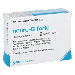 Neuro B forte biomo Neu überzogene Tabletten Inhalt: 26.2 g