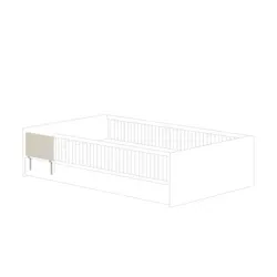 PAIDI Rausfallschutz Little Flo , beige , Maße (cm): B: 2,2 H: 24,6