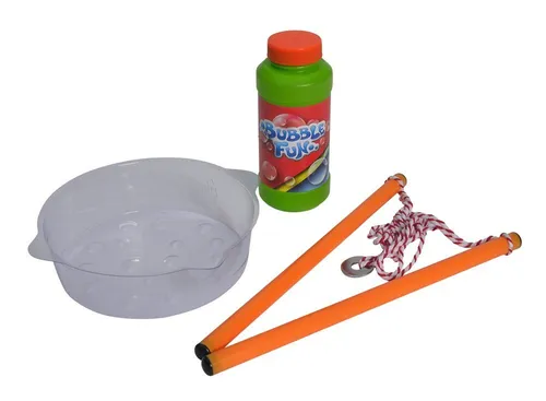 SIMBA Seifenblasenspielzeug Lasso Bubble Fun 107282270 - Erlebe riesige Seifenblasen mit dem Lasso von Simba! Ideal für Garten, Strand und unterwegs. Mit zwei 25 cm langen Griffen für ein einfaches Spielvergnügen.