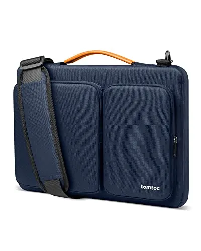 tomtoc Laptoptasche in schwarz von tomtoc