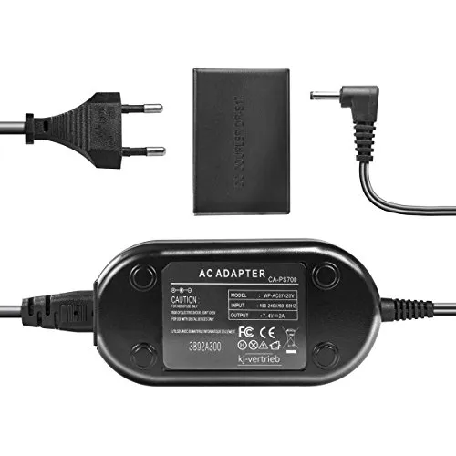 Netzteil mit Akkuadapter für Canon EOS M3, M5, M6 - ersetzt ACK-E17