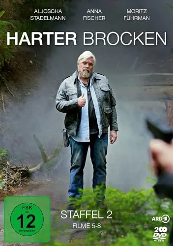 Harter Brocken - Staffel 2 (Filme 5-8) [2 DVDs] - Spannende Krimiserie mit fesselnden Fällen, ideal für Fans von Ermittlungsdramaturgie. Freigegeben ab 12 Jahren.