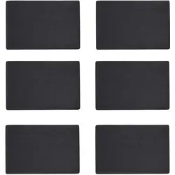 Tischsets Schwarz von Zeller