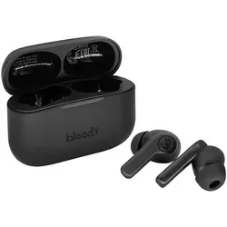 Bloody M30 Ohrhörer, Schwarz - Kopfhörer mit One-Step-Pairing und Bluetooth 5.0 für stabile Übertragung bis zu 10 m – ideal für Musikliebhaber, die Komfort und Qualität schätzen.