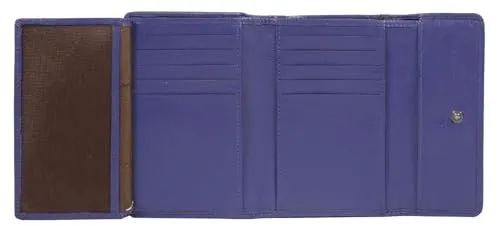 Braun Büffel Geldbörse Anna - RFID-Schutz und stilvolles Design - Portemonnaies mit RFID Blocker, 15 Fächer für Karten und Platz für Geldscheine, ideal für die moderne Frau.