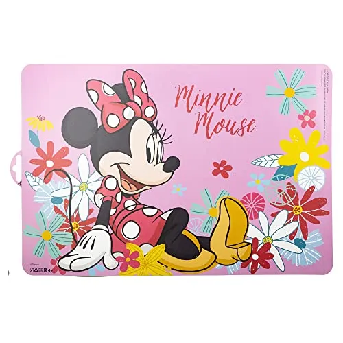 KINDER-TISCHSET | MINNIE MOUSE MOUSE SPRING LOOK in pink von Stor