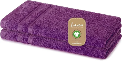 Handtücher Lila von Lavea