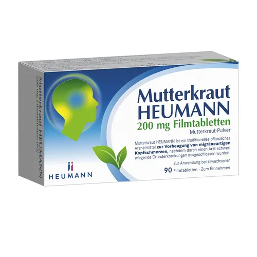 Mutterkraut Heumann 200 mg Filmtabletten – 90 ST von HEUMANN PHARMA & . Generica