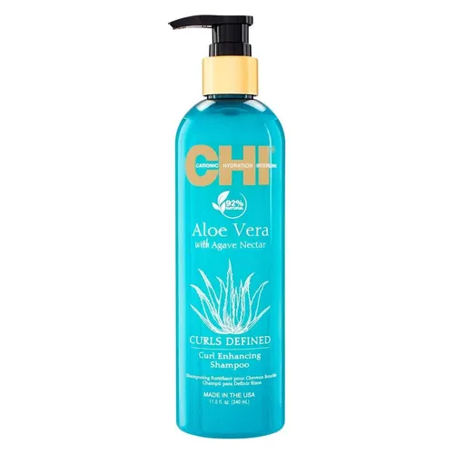 CHI Aloe Vera Curls Defined Shampoo 340 ml in grün von CHI
