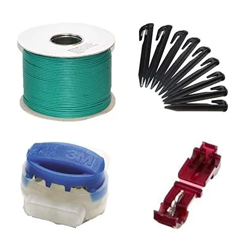 Genisys Installationsset S+ für Worx Landroid Mähroboter - Komplettes Installationsset für Worx Landroid Mähroboter: 150m robustes Kabel, 300 Haken und 7 Kabelverbinder für eine einfache und sichere Installation.