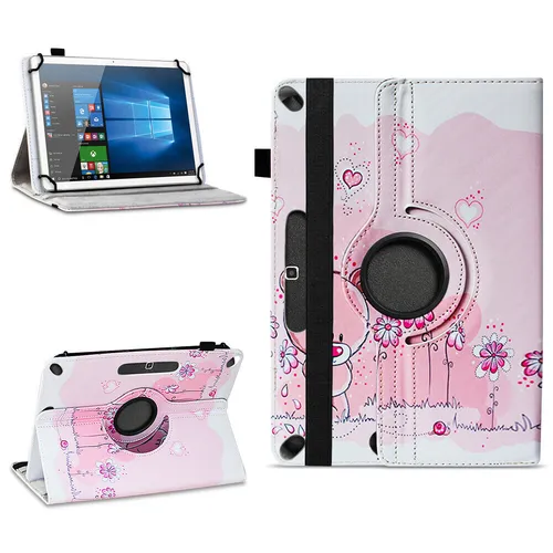 Tablet Tasche Schutzhülle für 10 - 10.1 Zoll Hülle Case Schutz Cover 360 Drehbar
