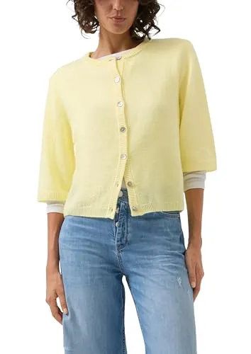 s.Oliver Damen Sweater 2176591 in Gelb, Größe 40 von s.Oliver