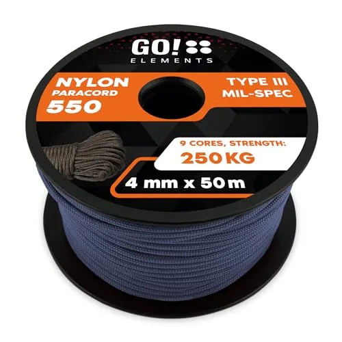 Paracord 550 Typ III | ø 4mm von GO!elements