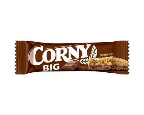 CORNY Cerealien, Corny Big Schoko extragroßer Müsliriegel mit Milchschokolade 50g