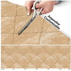 ANRO Küchenläufer AYDI Teppichläufer 160x50cm - Teppichläufer in elegantem Schwarz, pflegeleicht und trittschaalldämmend – ideal für Küche und Flur.