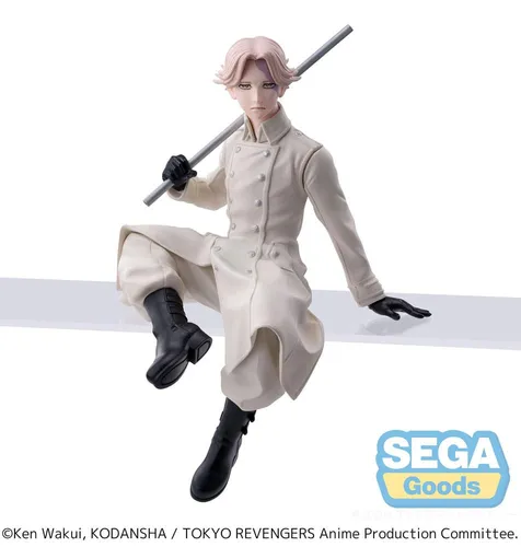 Sega - Tokyo Revengers PM Perching PVC Statue Seishu Inui 14 cm - Aufstellfigur aus der beliebten Tokyo Revengers Franchise, detailreiche Statue mit 14 cm Höhe, ideal für Sammler und Fans.