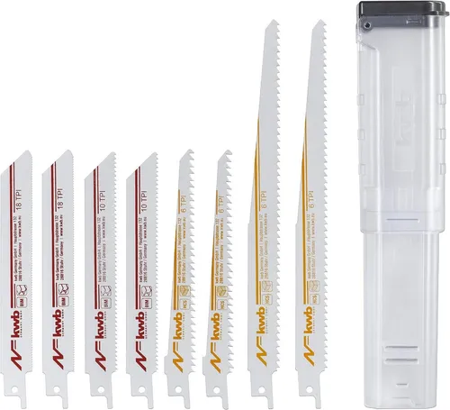 kwb Lochsäge 8-teilig Bi-Metall & Holz-Sägeblätter Set von KWB