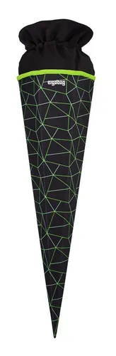 ergobag Schultüte CyBär Race in schwarz von ergobag