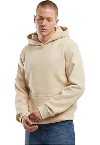 Urban Classics Herren Kapuzenpullover Basic Essential Hoody - Kapuzenpullover für Herren, zeitloser Klassiker in Größen S - 5XL, ideal für coole Looks und vielseitige Kombinationen.