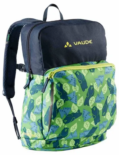 VAUDE Kinderrucksack Minnie für Jungen & Mädchen - Schulranzen mit 10 L Stauraum, wetterfest und ideal für Outdoor-Aktivitäten, ausgestattet mit verstellbarem Brustgurt und reflektierenden Elementen für Sicherheit.