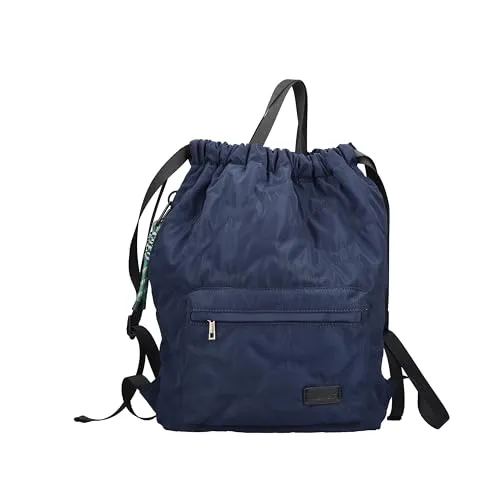 Rieker DA H1109-14 Rucksack blau - Stylischer mittelgroßer Rucksack von Rieker aus pflegeleichtem Kunstfaser mit gestepptem Polstermuster. Ideal für Büro und Freizeit – geräumig mit cleveren Verstaumöglichkeiten!