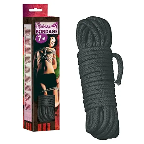 Bondage-Seil schwarz von Orion