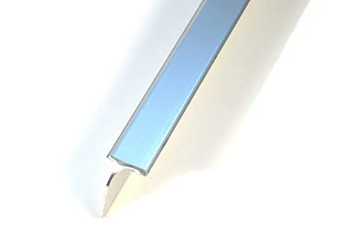 ABSCHLUSSLEISTE Eckleiste Winkelleisten Verbindung Chrome Farbe Leiste 38mm