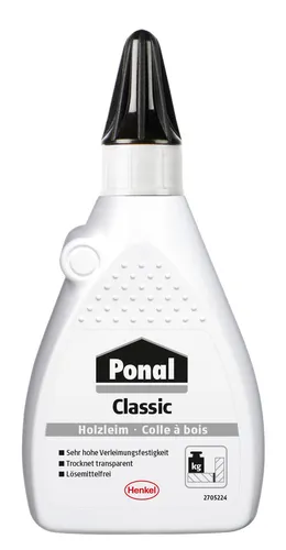 6x H. Ponal 9H PN15 Holzleim Ponal Classic 120g WA47