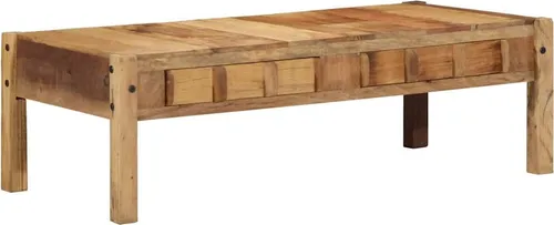 Maison Exclusive Couchtisch Braun 110 x 54 x 35 cm aus upgecyceltem Holz