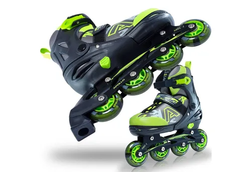 Apollo Champion Inliner für Kinder und Erwachsene - Inliner in Größen 31-42 mit LED Rollen, ideal für Anfänger und Fortgeschrittene. Hoher Komfort, sicheres Fahren und stylisches Design für Jung und Alt.