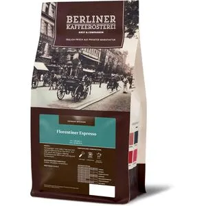 Berliner-Kaffeerösterei Kaffee Florentiner Espresso, ganze Bohnen, Arabica und Robusta, 1 kg