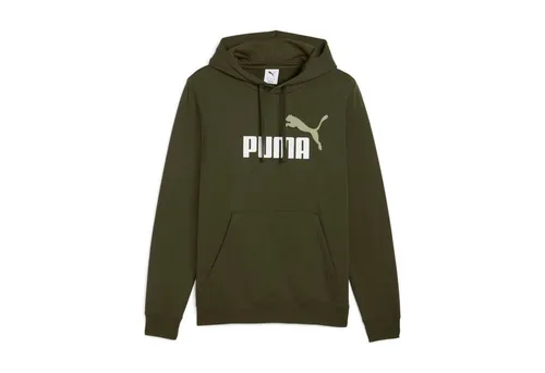 PUMA Herren ESS 2 Color No. 1 Logo Hoodie FL - Bequemer Hoodie für Herren mit markantem Logo, ideal für Freizeit und Sport.