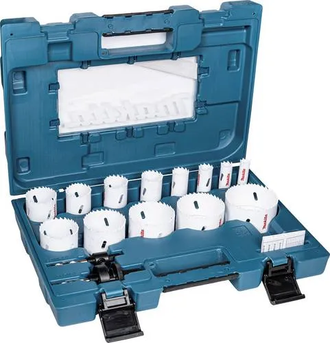 Makita Lochsäge D-63993, 16-teilig Set für Holz und Metall