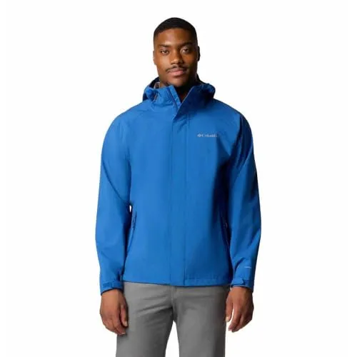 Columbia Herren Shell-Jacke Earth Explorer II - Wasserdichte Funktionsjacke mit Omni-Tech Technologie für optimalen Schutz bei wechselhaftem Wetter, ideal für Naturerkundungen und Outdoor-Aktivitäten.