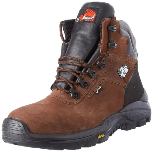Climb GTX S3 HRO HI CI WR SRC - T: 40 Herren Sicherheitsstiefel - Hochwertige GORE-TEX Sicherheitsstiefel mit genarbtem Leder, ideal für Industrie und Handwerk, metallfrei und wasserfest.