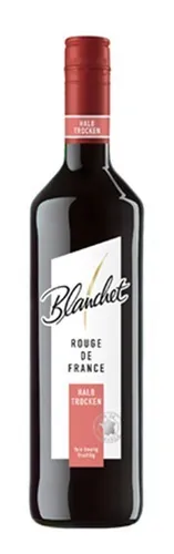Blanchet Rouge de France Rotwein HALBTROCKEN - 0,75 L Flasche