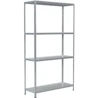 Produktbild Schulte Steck-Grundregal Verzinkt 180 cm x 100 cm x 35 cm