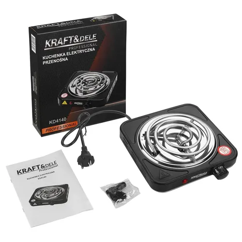 Elektrische Kochplatte 1500 W KD4140 tragbare Tischkochplatte Single Kochfeld